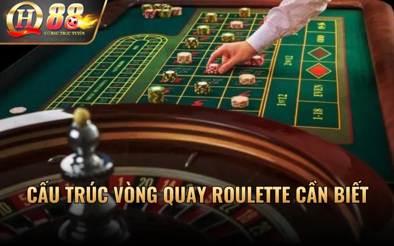 Cấu trúc vòng quay Roulette cần biết